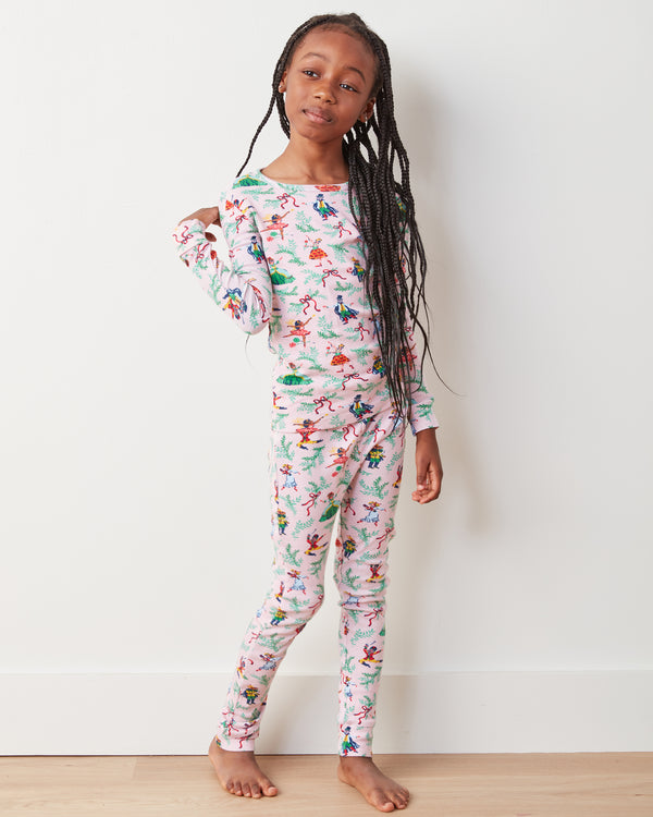 Nutcracker Dreams - Kids PJ Set - Ballet Pink - Printfresh