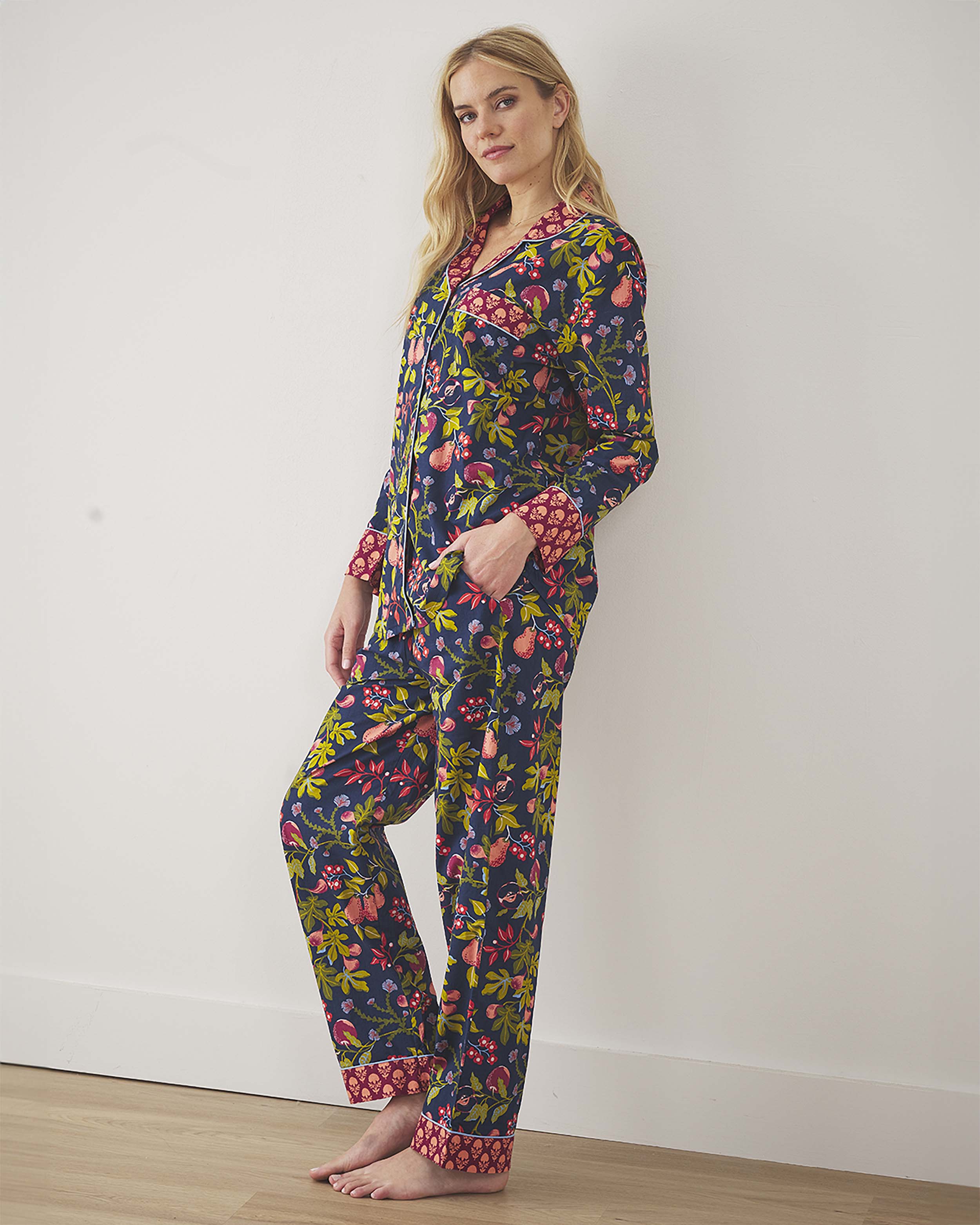 Pomme & Poire - Long PJ Set - Good Evening - Printfresh