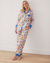 Pomme & Poire - Long PJ Set - Parchment - Printfresh