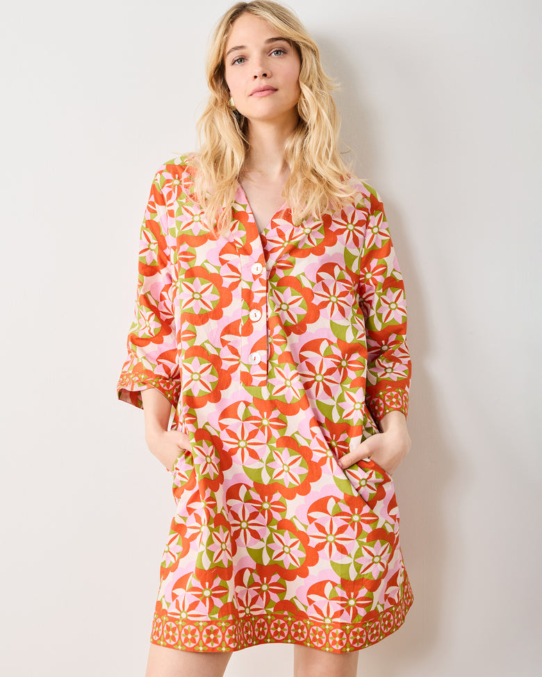 Flower Hour - Goa Dress - Lava Lamp - Printfresh