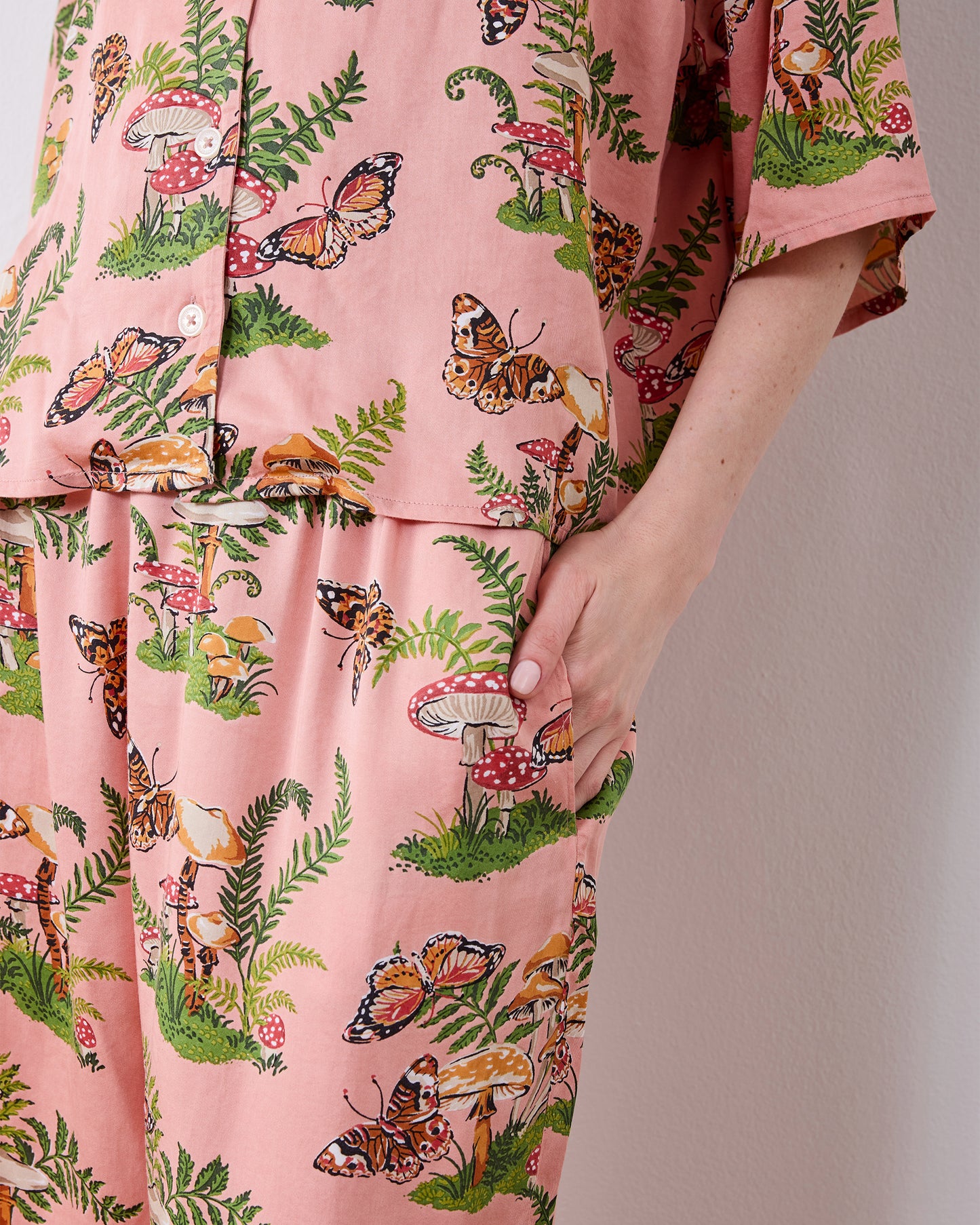 Butterfly Forager - Eco Satin Wildest Dreams Set - Rosewood
