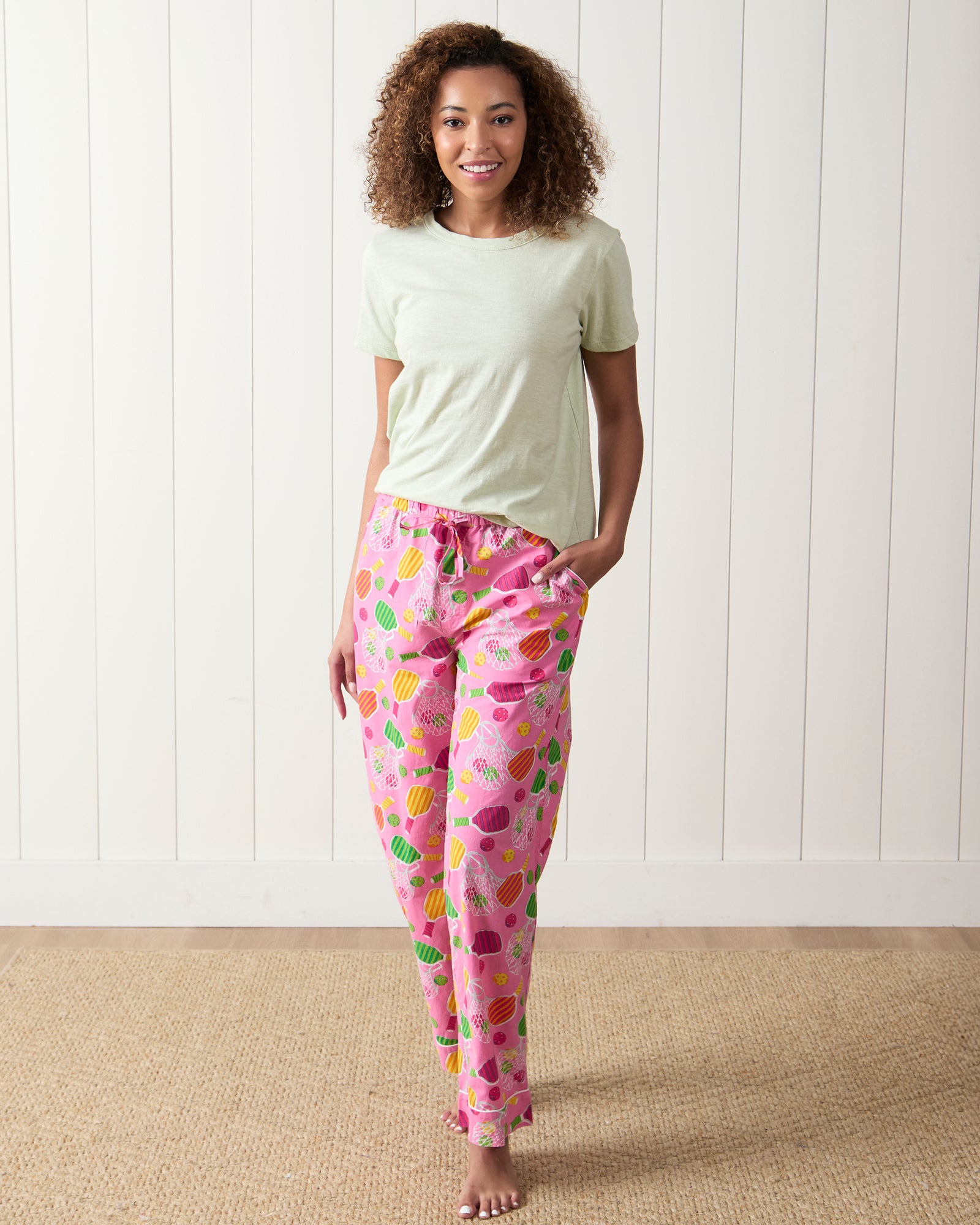 Pretty In Pickleball - PJ Pants - Popsicle - Printfresh