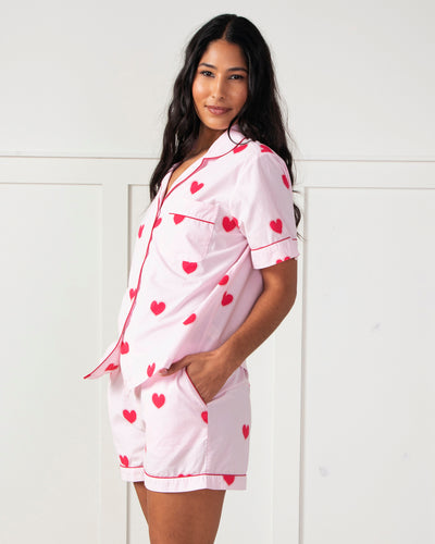 Short Sleeve Pajama Sets | Short Sleep Sets - Printfresh
