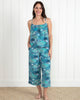 Rolling Hills - Cami Cropped Pants Set - Blue Ribbon - Printfresh