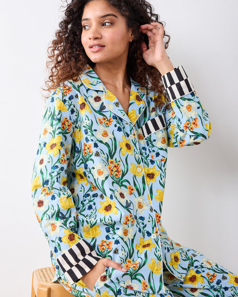 Dreamy Daffodil - Long PJ Set - Moonwater - Printfresh