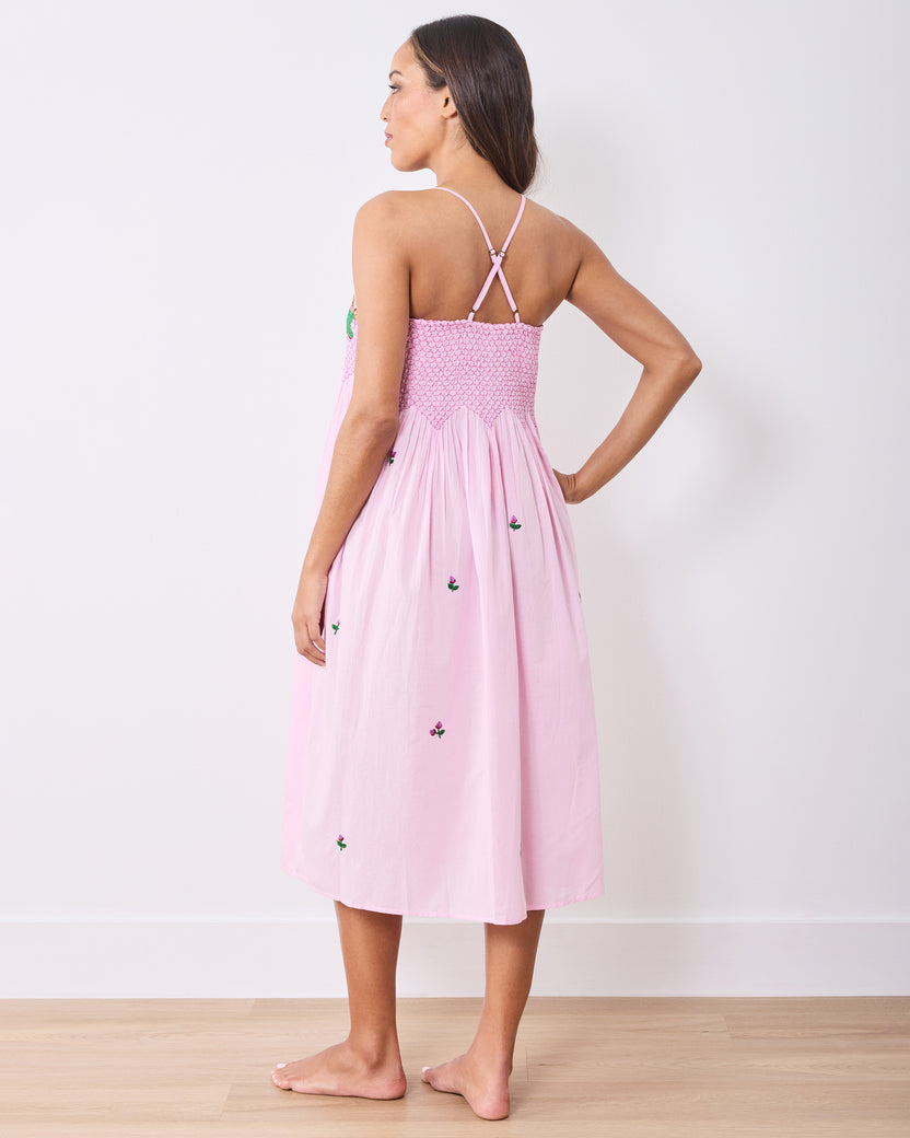 Green Thumb - Naya Nightie - Pink Cosmos - Printfresh