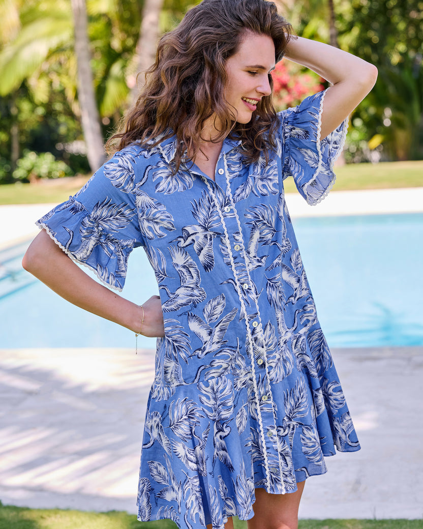 Heron Landing - Estelle Dress - Saltwater
