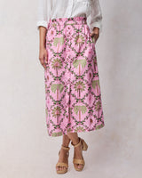 Island Muse - Escape Skirt - Pink Flamingo