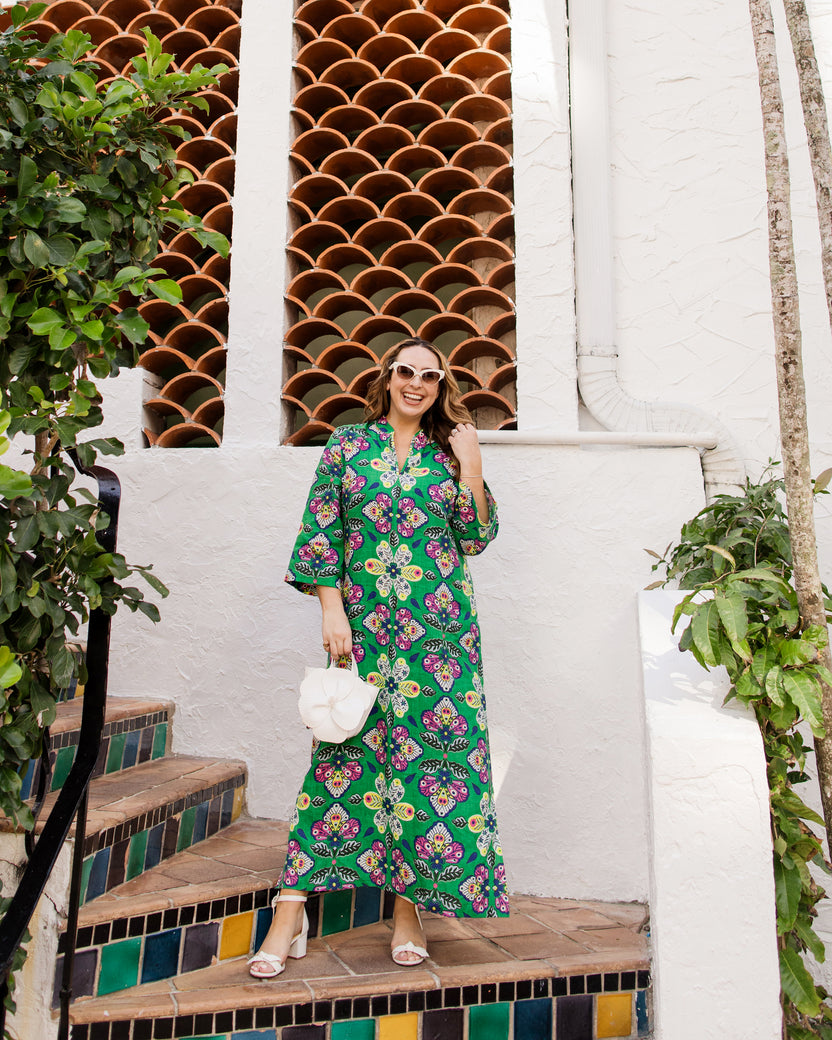 Kaleidoscope Wings - Paloma Dress - Greenhouse - Printfresh