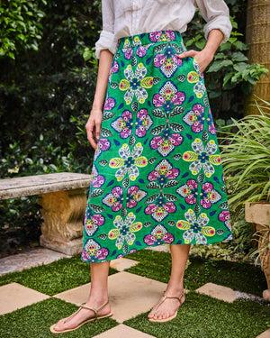 Kaleidoscope Wings - Gwyneth Skirt - Greenhouse