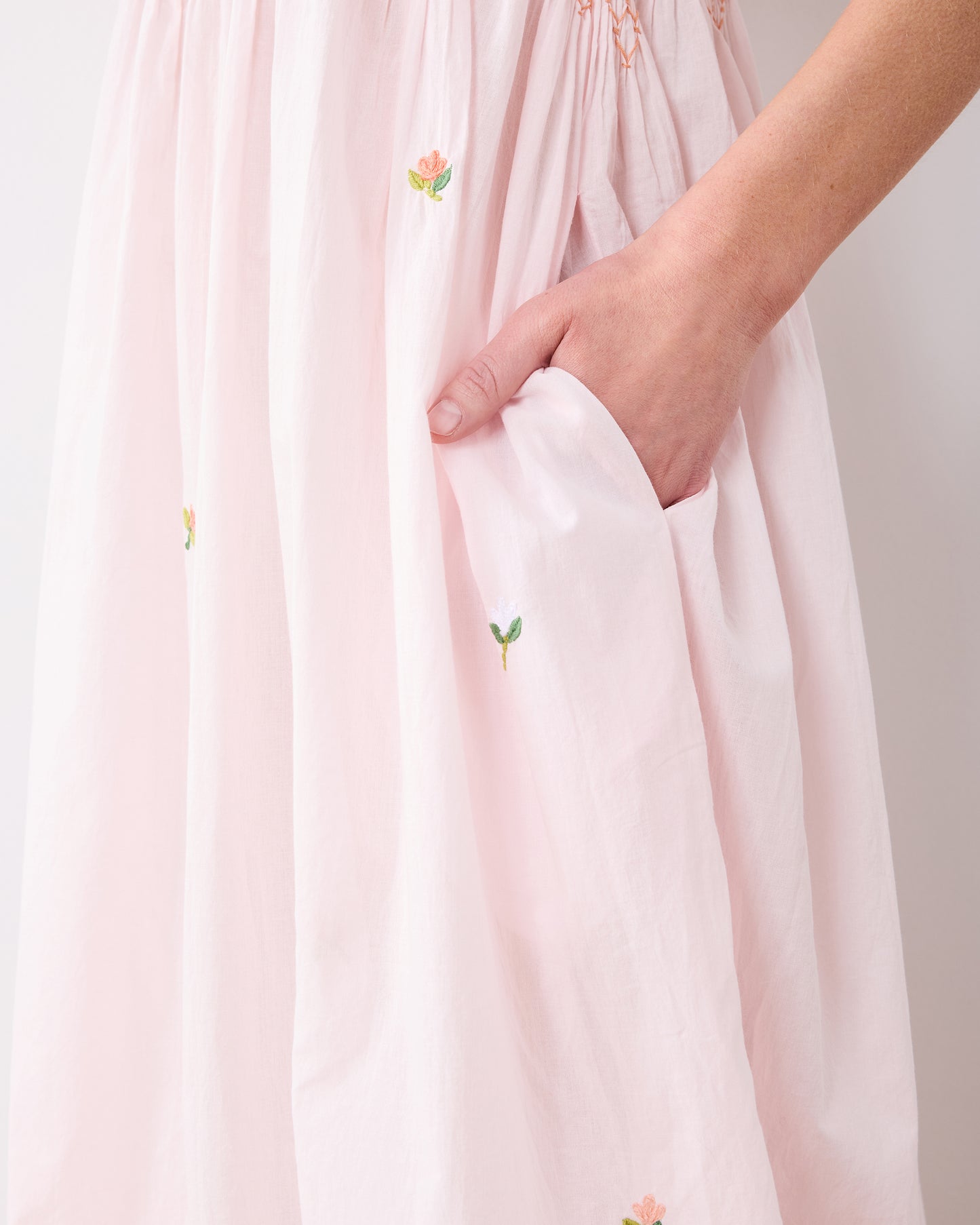 Sweet Bee - Naya Nightie - Pink Petal - Printfresh