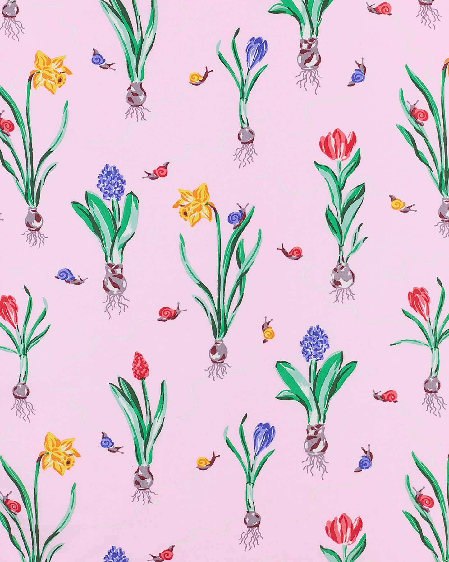 Tulip Trail - Back To Bed Nightgown - Blush - Printfresh