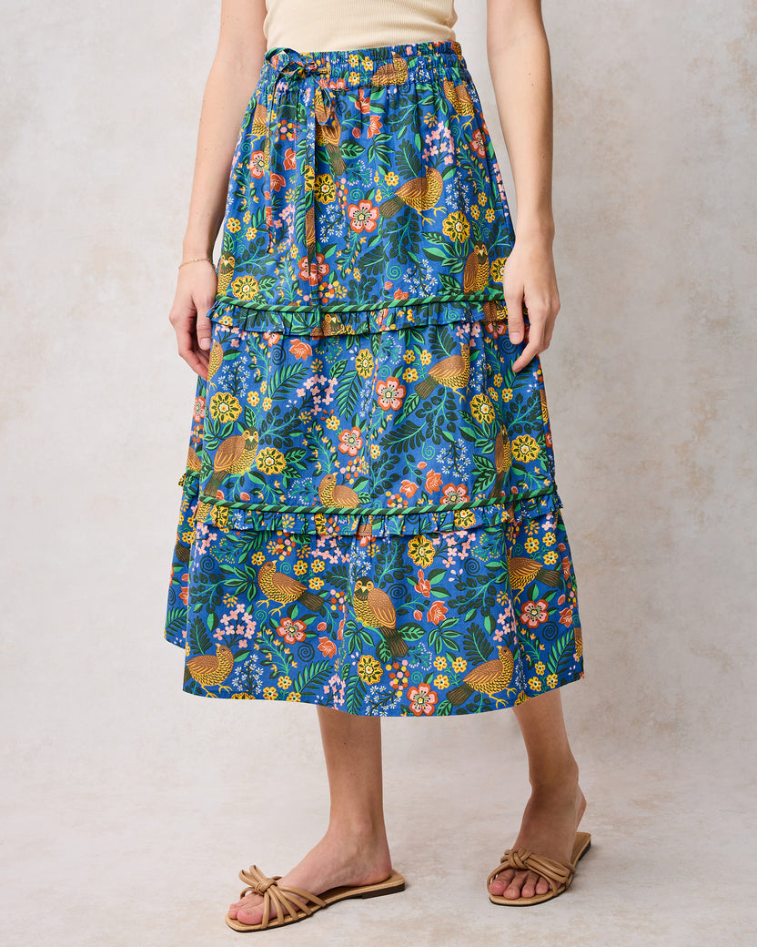 Willow Wren - Now or Later Skirt - Oasis - Printfresh