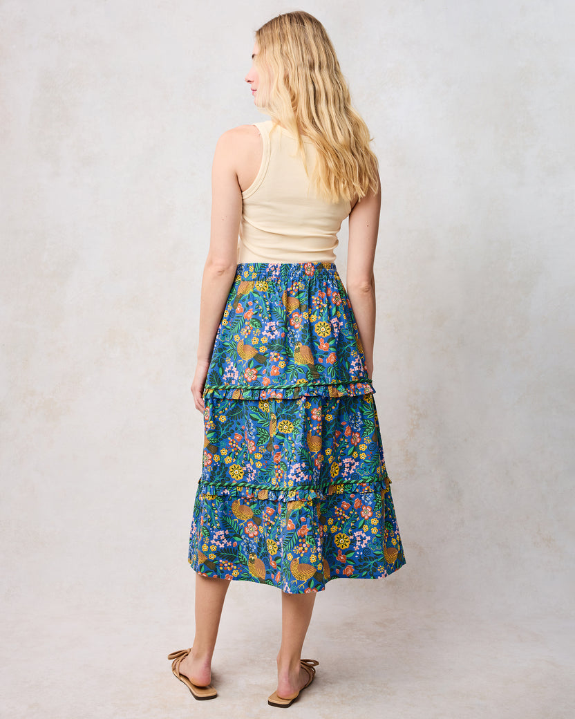 Willow Wren - Now or Later Skirt - Oasis - Printfresh