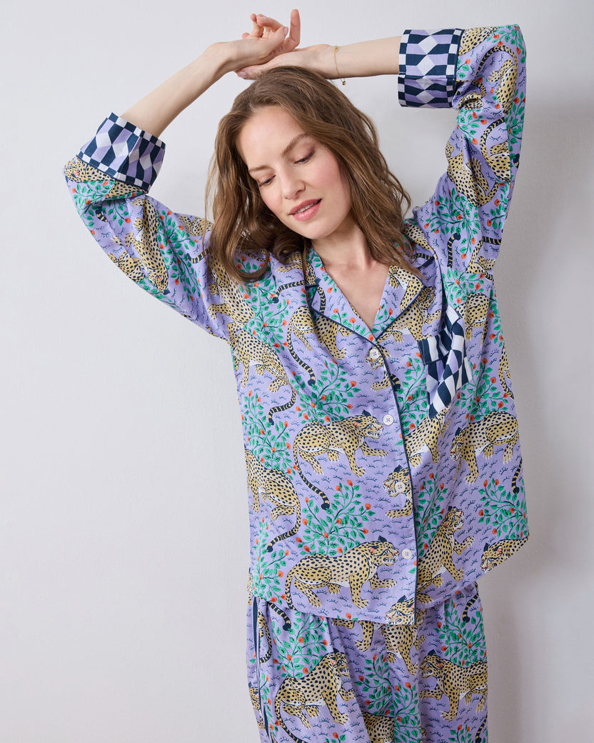 Bagheera - Eco Satin Rittenhouse Set - Lilac - Printfresh