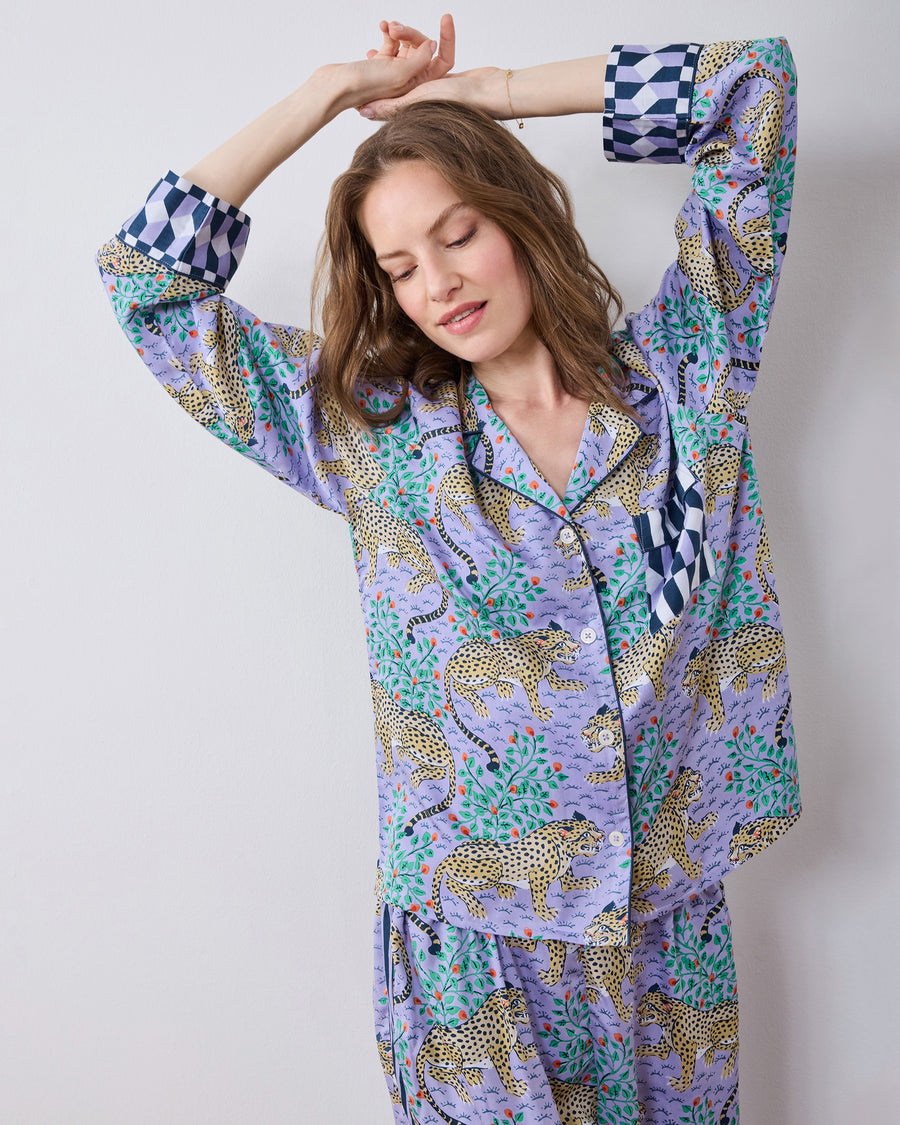 Bagheera - Eco Satin Rittenhouse Set - Lilac - Printfresh