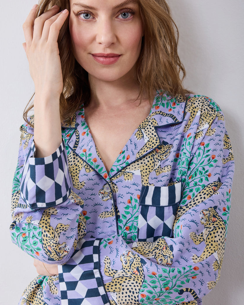 Bagheera - Eco Satin Rittenhouse Set - Lilac - Printfresh