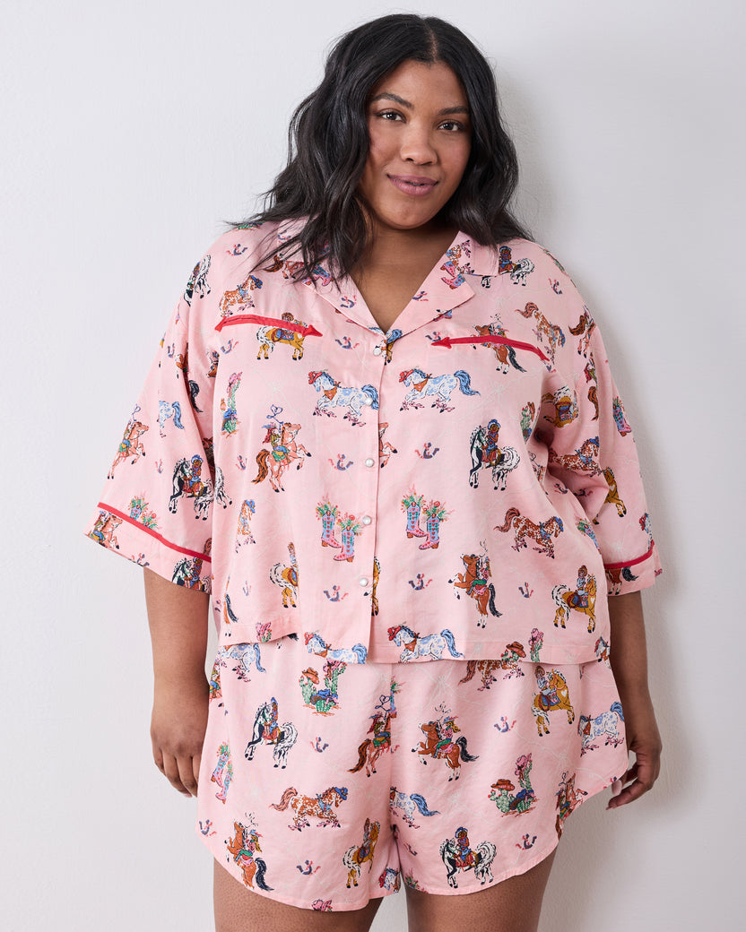 Cowgirl Chic - Eco Satin Moonrise Set - Desert Sky