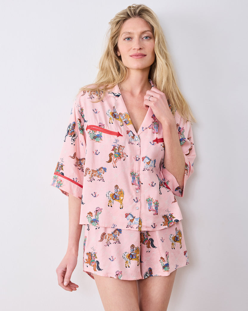 Cowgirl Chic - Eco Satin Moonrise Set - Desert Sky