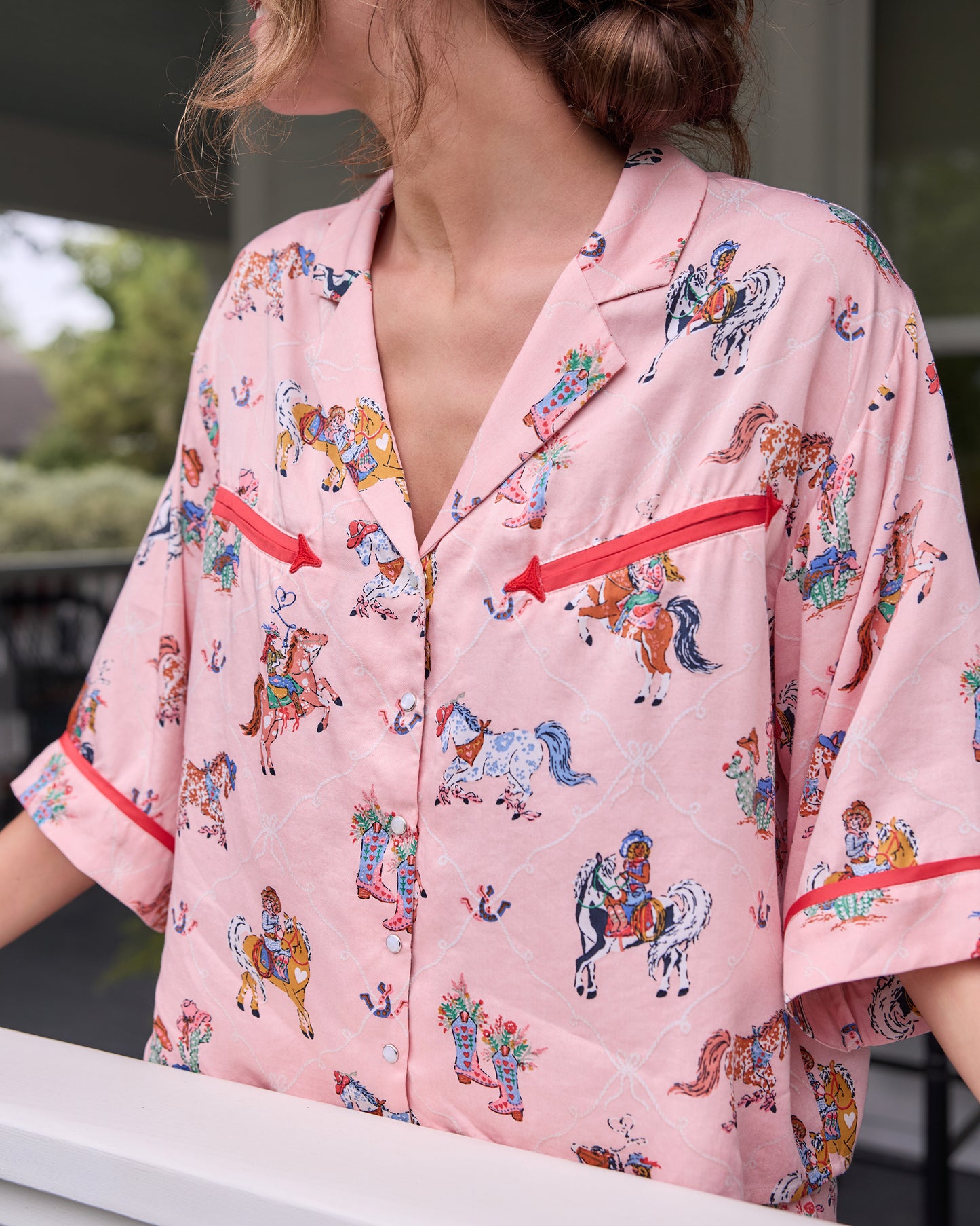 Cowgirl Chic - Eco Satin Moonrise Set - Desert Sky