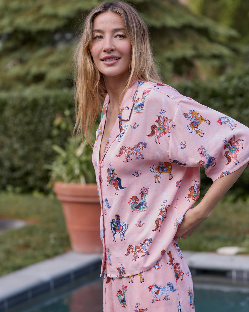 Cowgirl Chic - Tall Eco Satin Wildest Dreams Set - Desert Sky