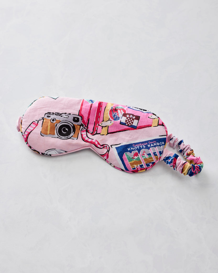 Emotional Baggage - Eye Mask - Happy Place Pink