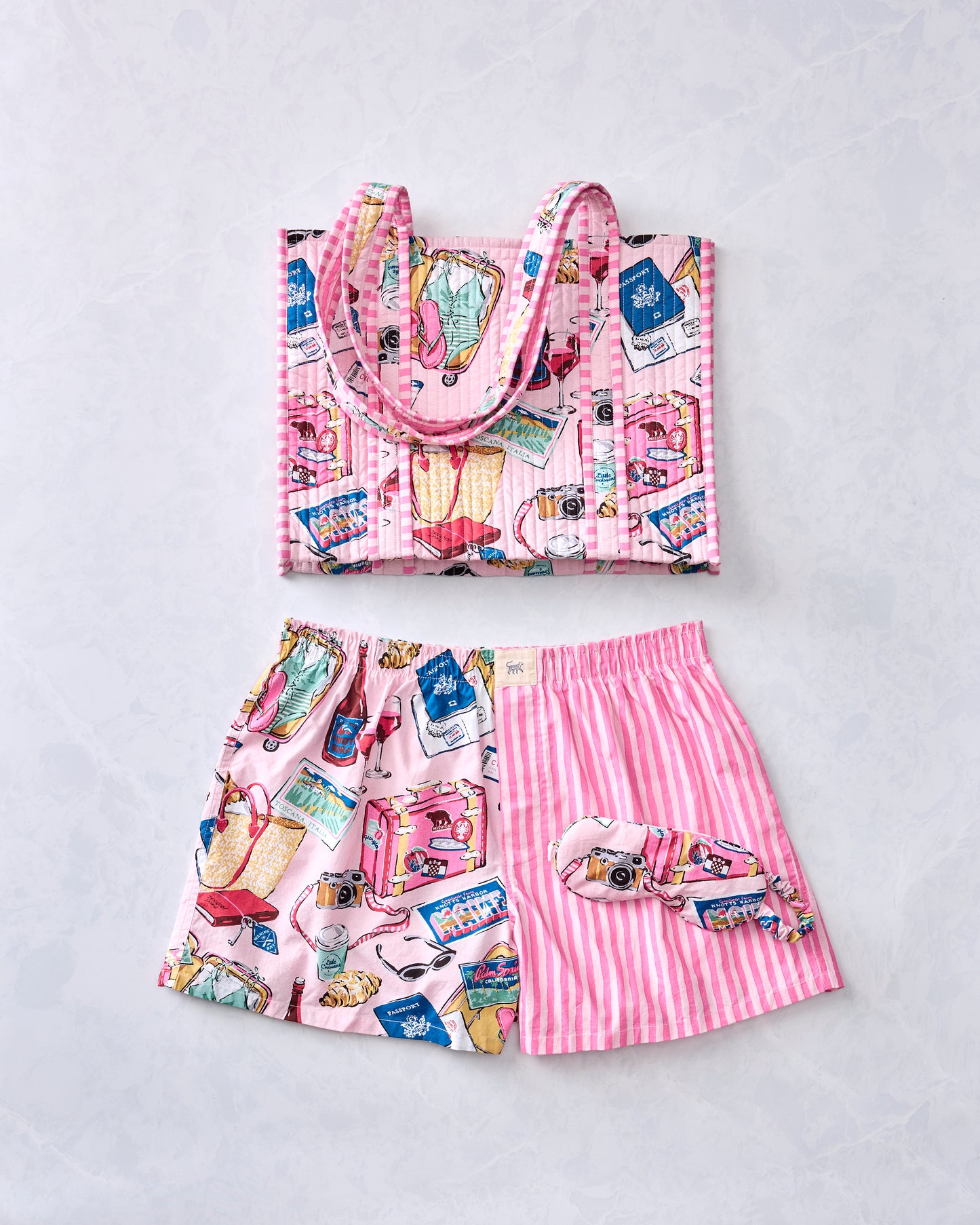 Emotional Baggage - The Emily Bundle - Happy Place Pink