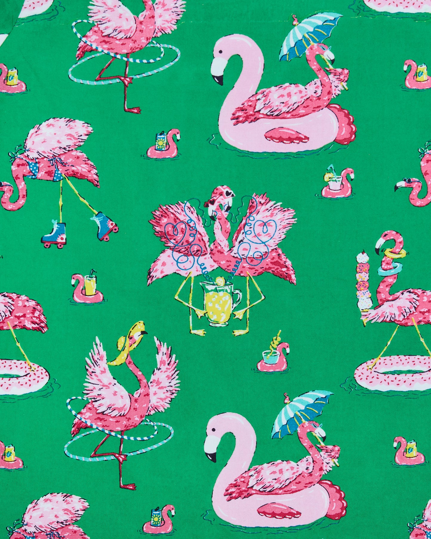 Flock Party - Long Robe - Palm Frond