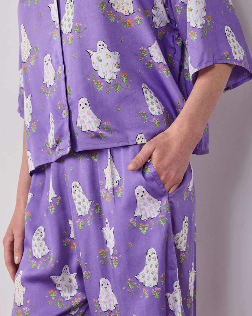 Gardening Ghosts - Petite Eco Satin Wildest Dreams Set - Eerie Amethyst