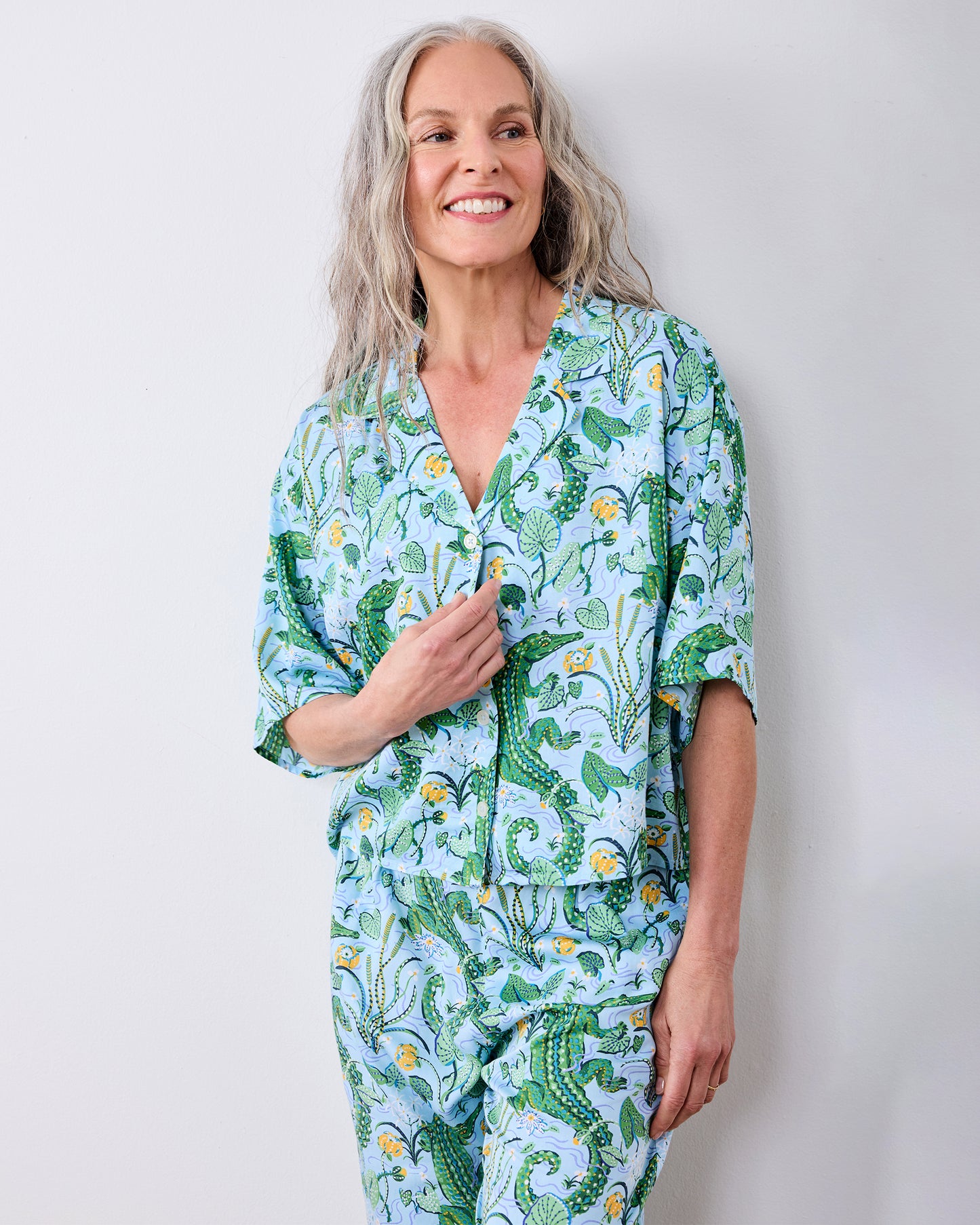 Gator Grove - Eco Satin Wildest Dreams Set - Blue Lagoon