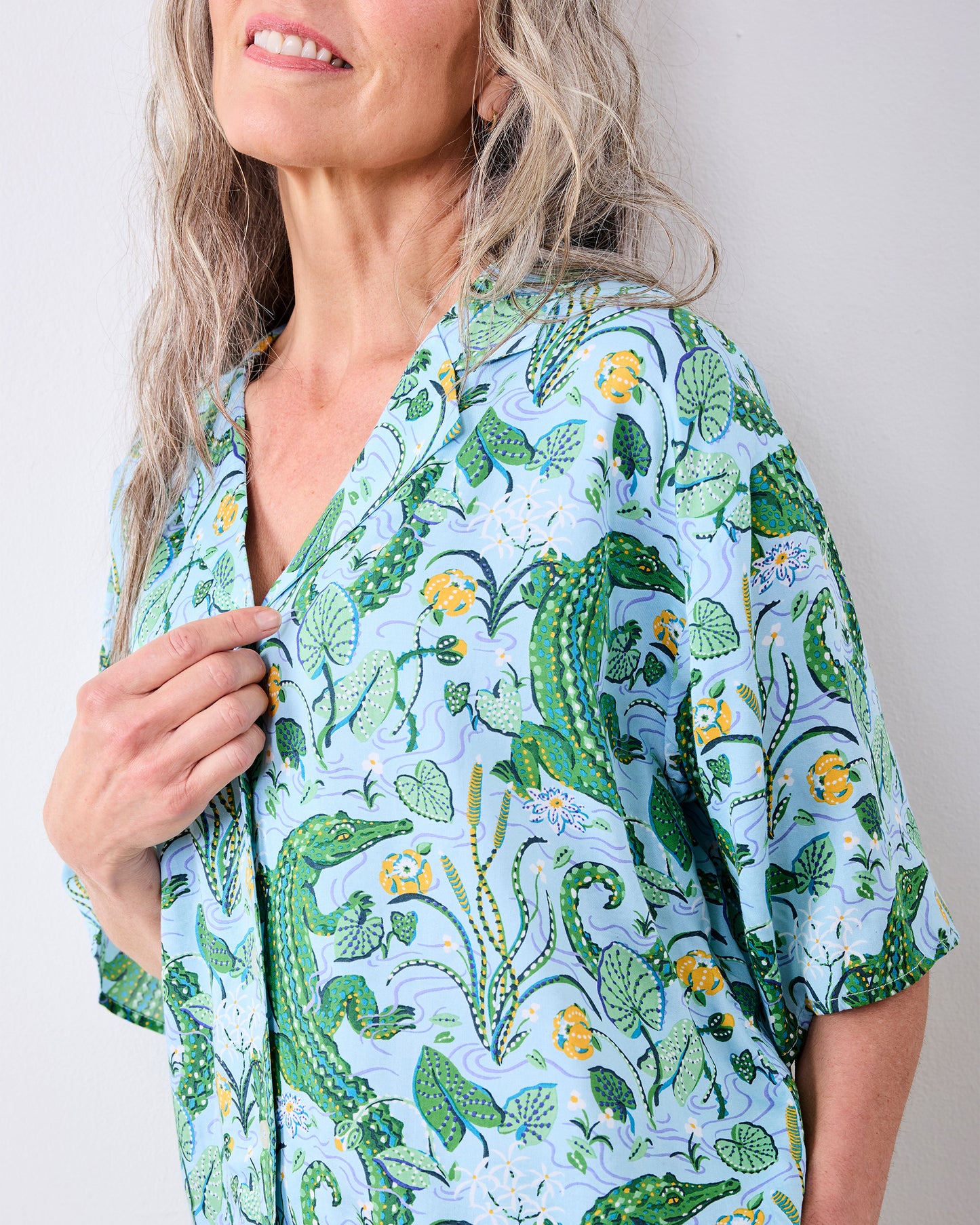 Gator Grove - Eco Satin Wildest Dreams Set - Blue Lagoon
