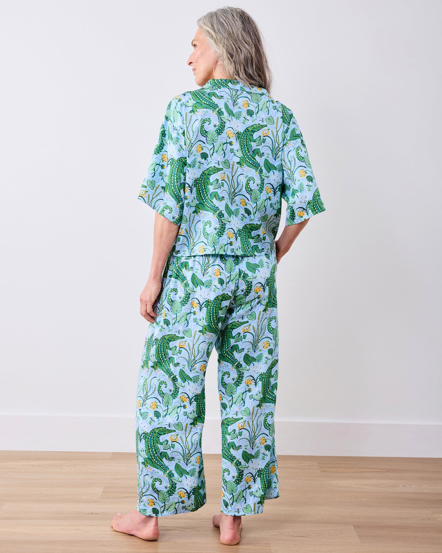 Gator Grove - Eco Satin Wildest Dreams Set - Blue Lagoon