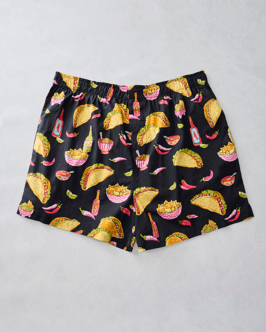 Guac On - Men's Boxer - Lava Rock