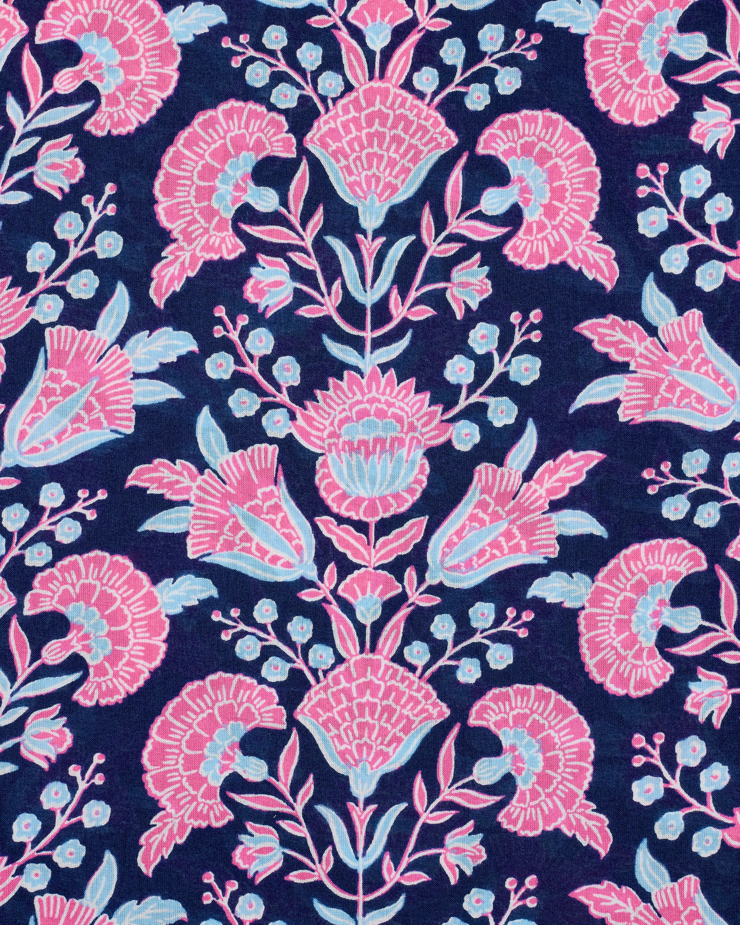 Harbor Honeysuckle - The Muse Dress - Navy Shore - Printfresh
