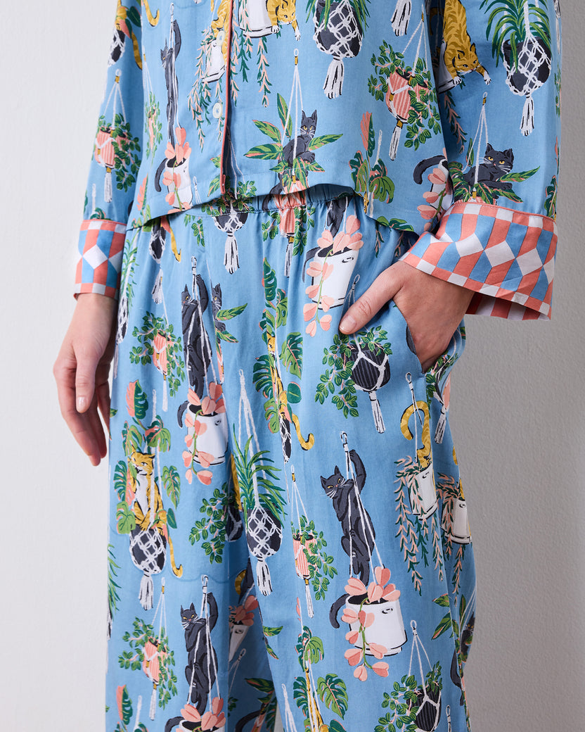 Macrame Mischief - Eco Satin Soho Set - Slate Blue
