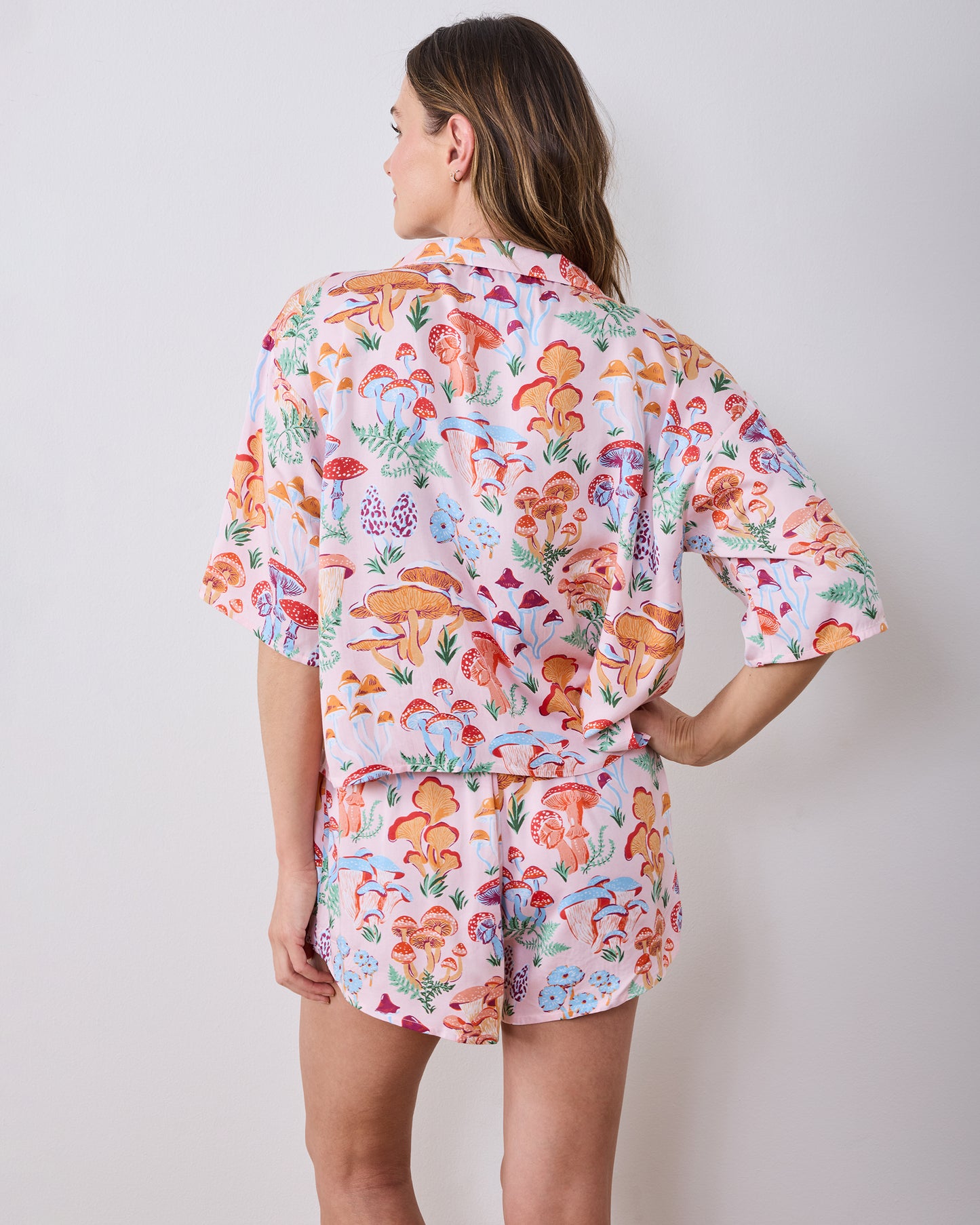 Mushroom Medley - Eco Satin Sweet Dreams Set - Blush - Printfresh