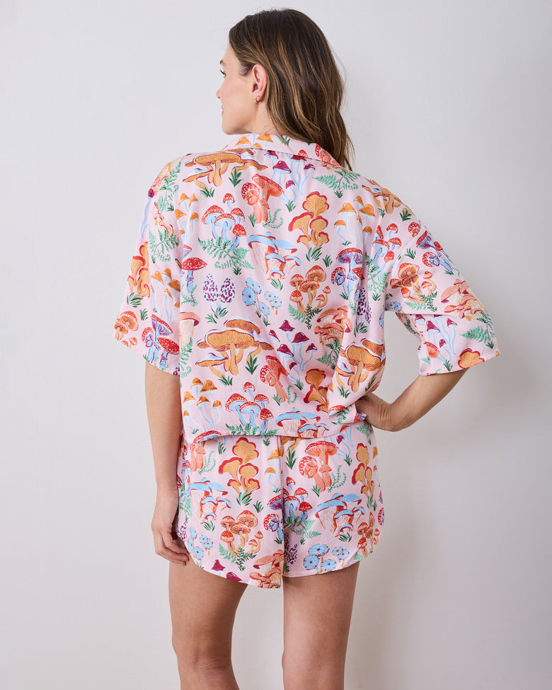 Mushroom Medley - Eco Satin Sweet Dreams Set - Blush - Printfresh