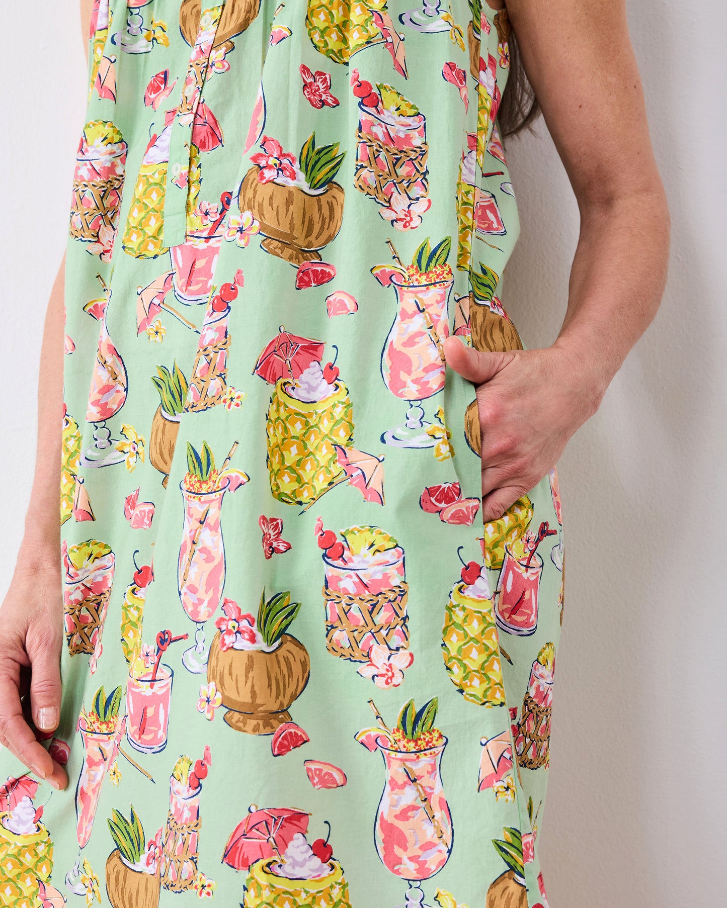 Paradise Punch - Back to Bed Nightgown - Mojito