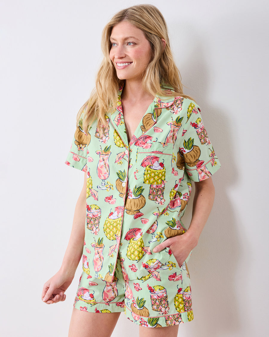 Flock Party & Paradise Punch - Short PJ Set Bundle - Multi
