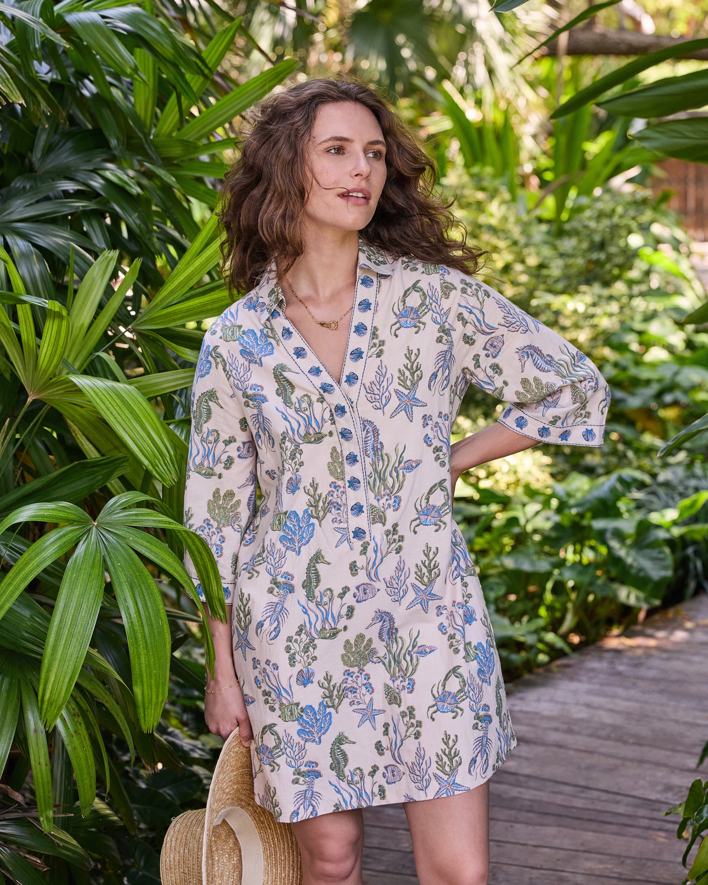 Saltwater Serenity - Goa Dress - Sand