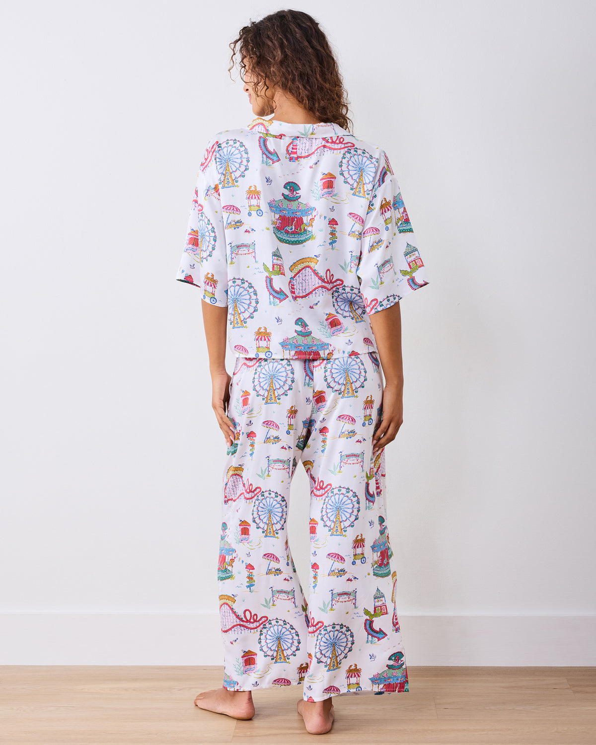 Seaside Rides - Eco Satin Wildest Dreams Set - Cloud - Printfresh