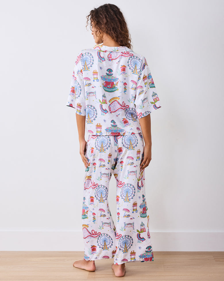 Seaside Rides - Eco Satin Wildest Dreams Set - Cloud - Printfresh