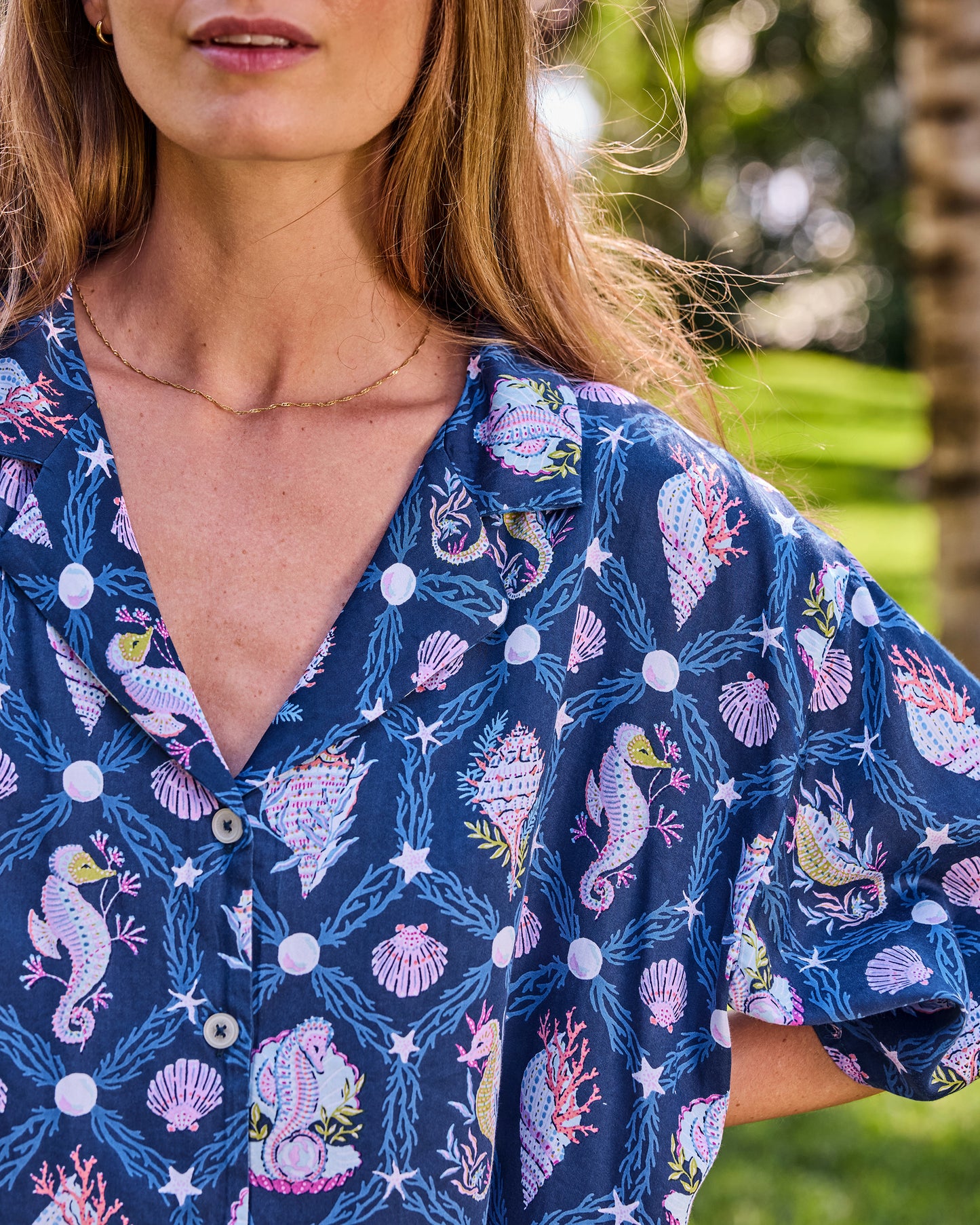 Underwater Enchantment - Eco Satin Sweet Dreams Set - Navy - Printfresh