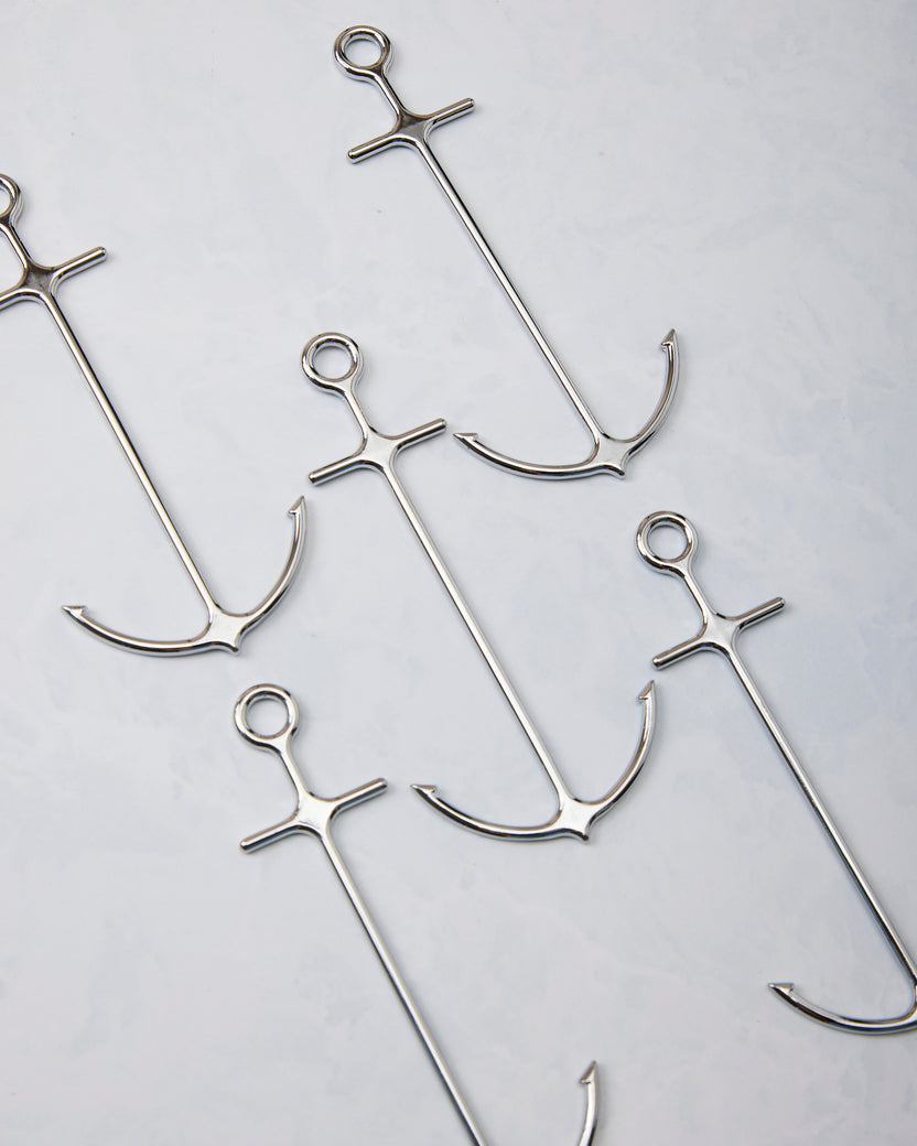 Sliver - Anchored Cocktail Picks-Set Of 6 - Fred & Friends - Printfresh