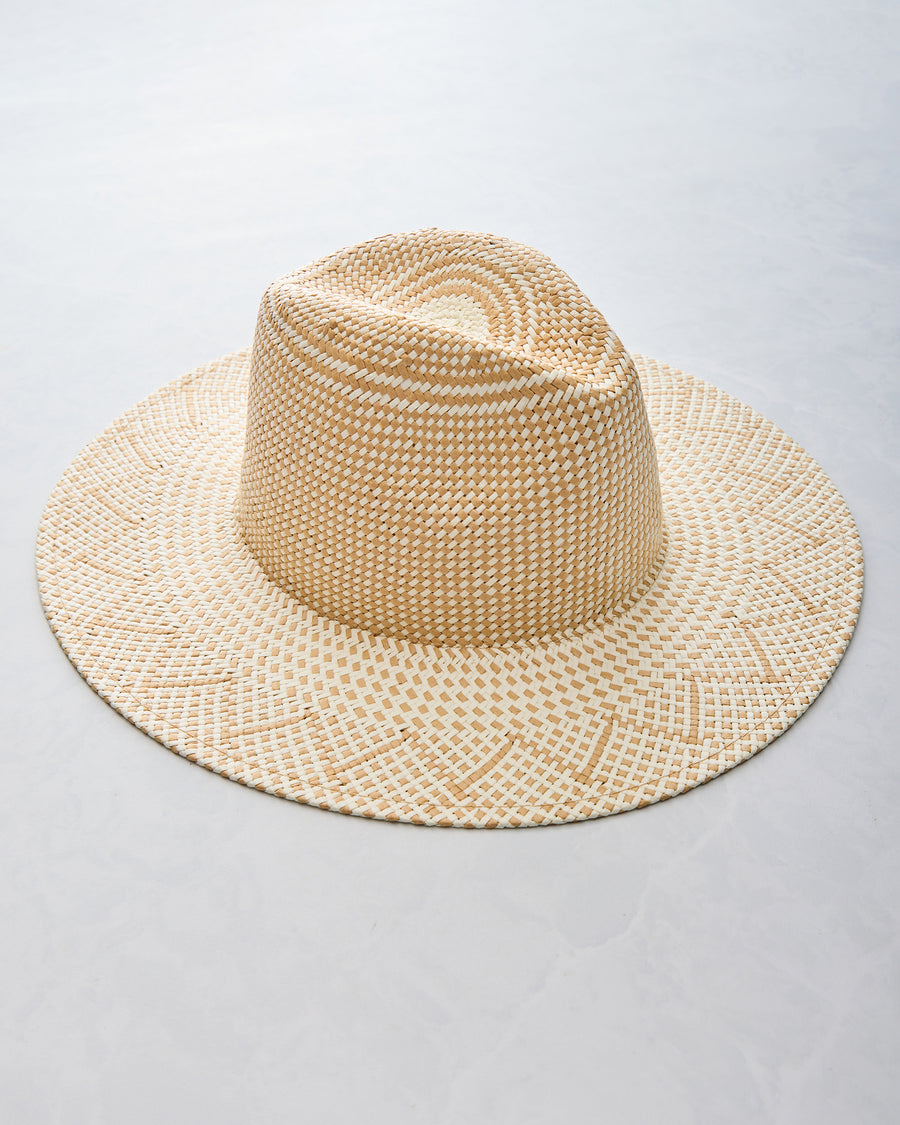 Ivory/Tan - Luxe Packable Hat - Hat Attack - Printfresh