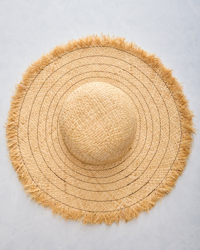 Natural - Raya Sunhat - Hat Attack - Printfresh