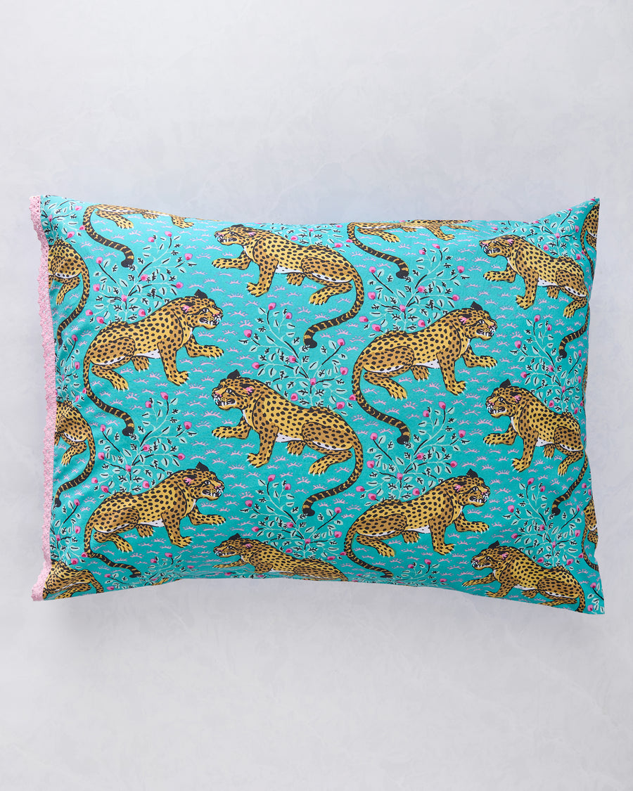 Bagheera - Set of 2 Pillowcase - Turquoise - Printfresh