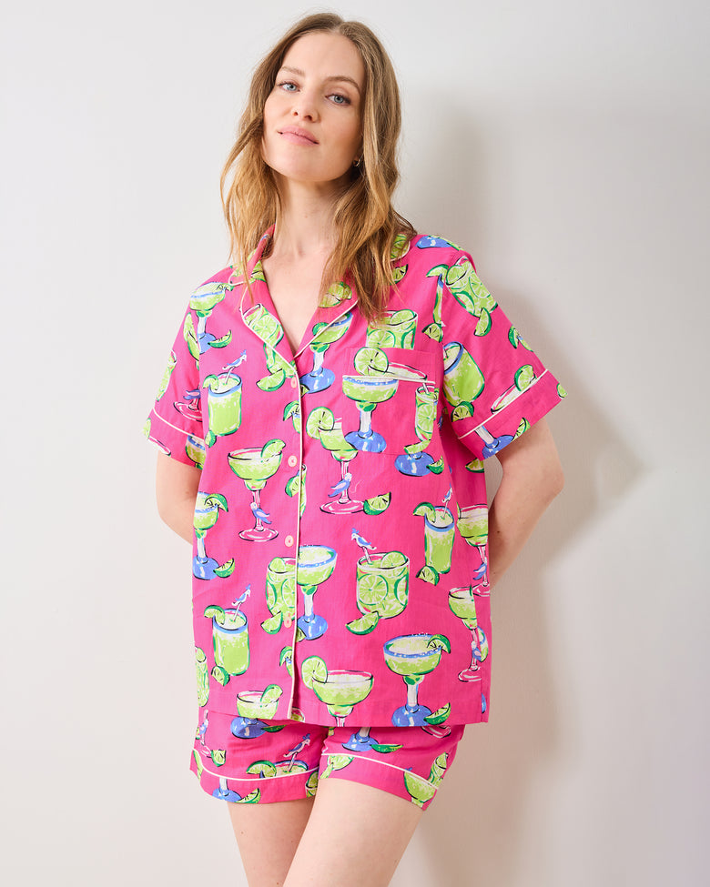 Fresh Margarita - Short PJ Set - Cabo Pink - Printfresh