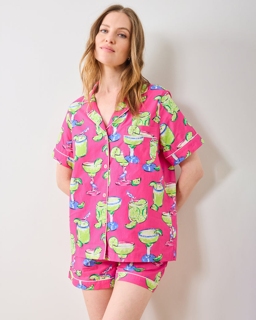 Fresh Margarita - Short PJ Set - Cabo Pink - Printfresh