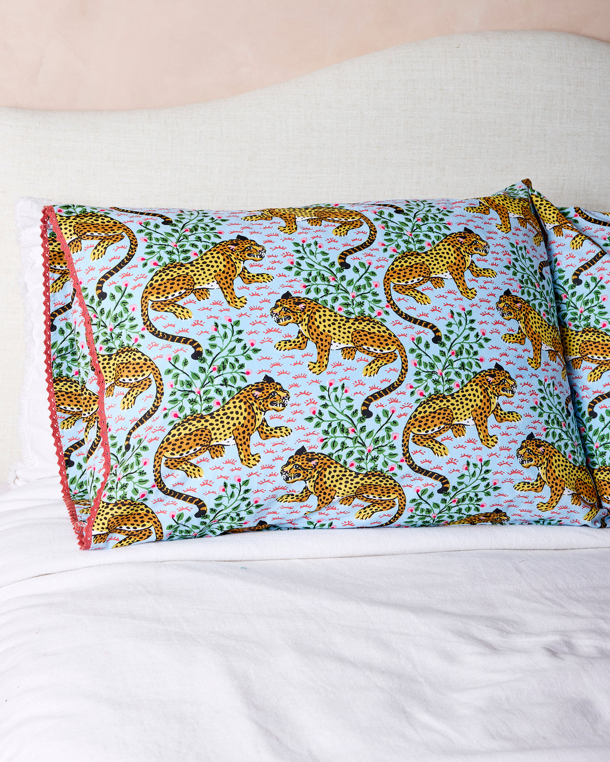 Bagheera - Set of 2 Pillowcase - Pale Blue - Printfresh